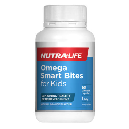 Nutra-Life Omega Smart Bites for Kids 60 Capsules