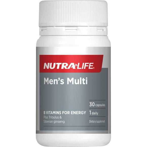 Nutra-Life Men's Multi - 30 Capsules