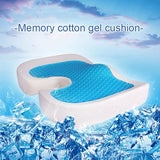 Orthopedic Cool Gel & Memory Foam Enhanced Seat Cushion