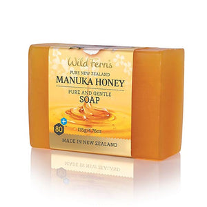 Parrs Wild Ferns Manuka Honey Pure and Gentle Soap 135g