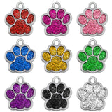 Paw Shape Personalized Dog Cat ID Tags Free Engraved Nameplate