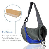 Pet Puppy Dog Carrier Travel Shoulder Bag Mesh Handbag Tote Pouch