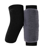 Plush Knee Brace Thick Protection Knee With Velvet Pads