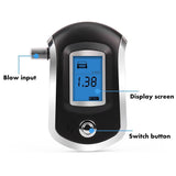 Portable Alcohol Breath Tester with Digital LCD Display