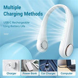 Portable Bladeless Rechargeable Hanging Cooling Neck Fan