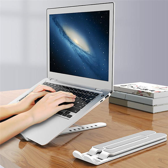 Portable Laptop Stand Adjustable Aluminum Notebook Holder Riser