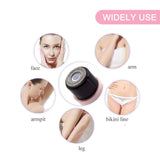 Portable Mini Battery Powered Women Painless Hair Remover