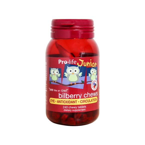 Pro-Life Bilberry Chews Forestberry - Junior 240 chewable tablets