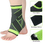 2pcs Protective Compression Sports Ankle Brace Strap Sleeves