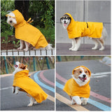 Raincoat Corgi Jacket Pet Dog Clothes Raincoat Rain Coat
