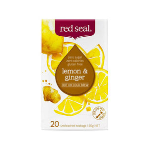 Red Seal Lemon & Ginger Fruit Tea - 20 Tea Bags