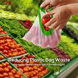 12pcs Reusable Mesh Fruits Food Storage Bag Shopping Pouch