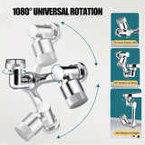 1080° Rotatable Faucet Aerator Extender Nozzle