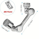 1080° Rotatable Faucet Aerator Extender Nozzle