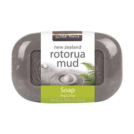Parrs Wild Ferns Rotorua Mud Soap 95g