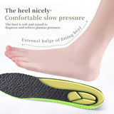 1 Pairs Shock Absorption Inserts Arch Support Cushioning Shoe Insoles