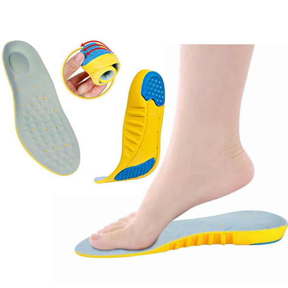 Shock Absorption Plantar Fascitis Inserts PU Insoles