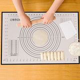 Silicone Non-Stick Baking Pastry Mat with Measurements