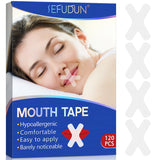120 PCS Sleep Strips Mouth Tape Anti Snoring Devices
