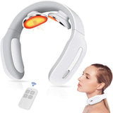 Smart Cordless Electric Pulse Heated Neck Massager Pain Relief Relaxation