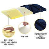 Soft Memory Foam Laumbar Support Sleeping Pillow for Lower Back Pain