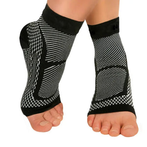 2PCs Sport Ankle Compression Sleeve Elastic Ankle Brace Guard