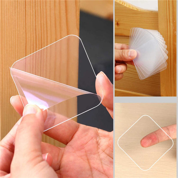 Sticky Nano Gel Pads Double Sided Mounting Tape Stickers