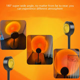 4 in 1 Sun Sunset Rainbow Projector Atmosphere Lamp LED Night Lights