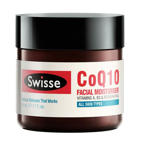 Swisse CoQ10 Anti-Aging Facial Moisturiser 50ml