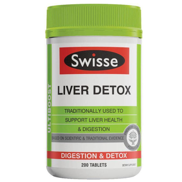 Swisse Ultiboost Liver Detox - 200 Tablets