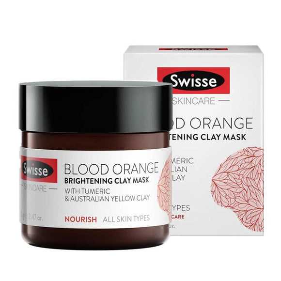 Swisse Skincare Blook Orange Brightening Clay Mask 70g