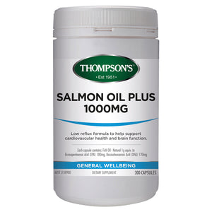 THOMPSON'S Salmon Oil Plus 1000mg 300 Capsules