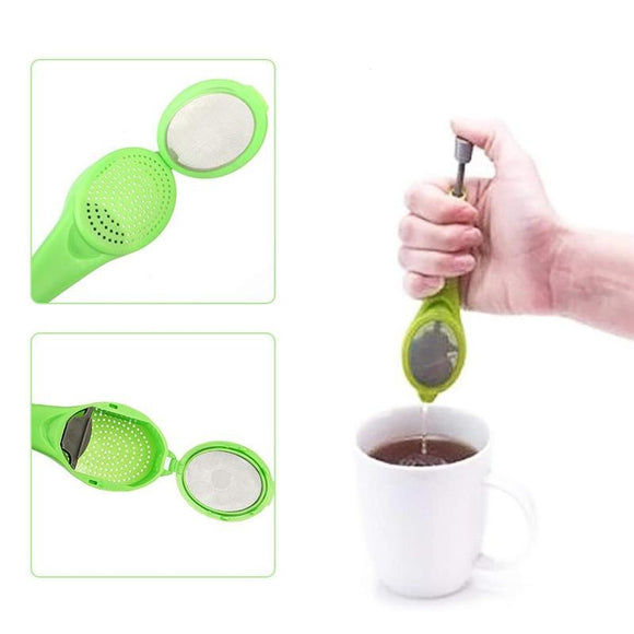 3pcs Reusable Silicone Coffee Tea Infuser Strainer