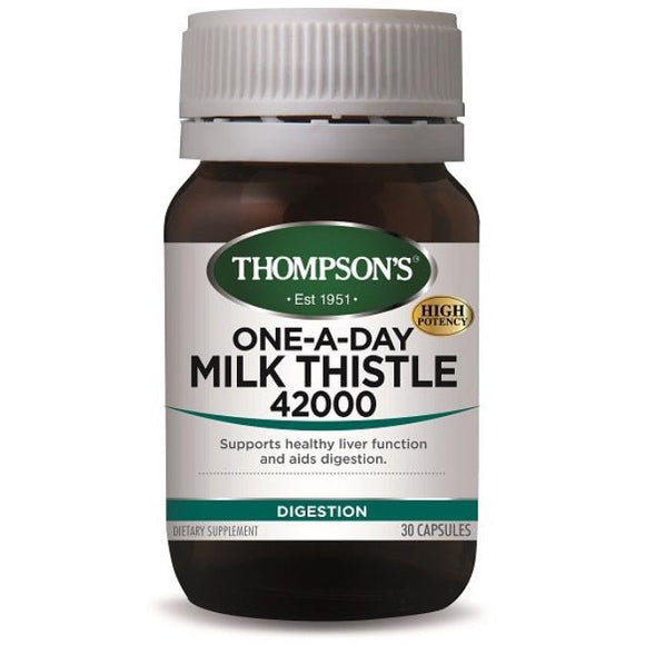 Thompson's One-A-Day Milk Thistle 42000  - 30 Capsules