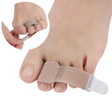 4pcs Toe Finger Straightener Separator Splint Hammer Hallux Valgus Corrector