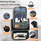 Hanging Toiletry Bag Travel Organizer Bag For Shampoo Makeup Cosmetics