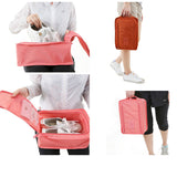Portable Travel Zip Shoe Storage Bag Organizer Waterproof Pouch