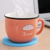 Cartoon Silicone USB Beverage Warmers Pad Mug Mat