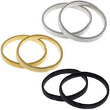 Anti-Slip Shirt Sleeve Holders Garters Stretch Metal Armbands