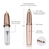Upgraded Portable Electric Painless Eyebrow Hair Trimmer Remover