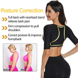 Upper Arm Compression Sleeve Vest Women Posture Corrector