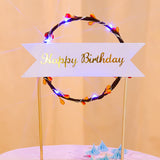 Happy Birthdays LED Cake Topper Cake Toppers Cake Decorating Toppers