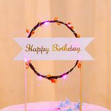 Happy Birthdays LED Cake Topper Cake Toppers Cake Decorating Toppers