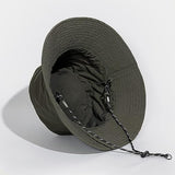 Waterproof Bucket Hat for Women and Men Sun Protection Beach Sun Hat Fishing Safari Boonie Cap