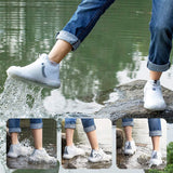 Waterproof Shoe Cover, Reusable Non-Slip Rubber Overshoes Protectors