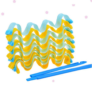 Wave Hair DIY Curler Roller Heatless Water Ripple Magic Curler