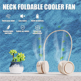 Hands Free Wearable Bladeless Neck Fans with 3 Speeds