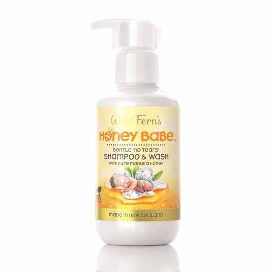 Parrs Wild Ferns Honey Babe Shampoo & Wash Gentle No Tear 140ml