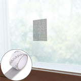 Adhesive & Waterproof Window Screen Fiberglass Covering Mesh Repair Patch Tape