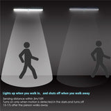 Wireless Motion Sensor 10-LED Night Lights for Closet Stairs Bathroom Steps Battery Operated